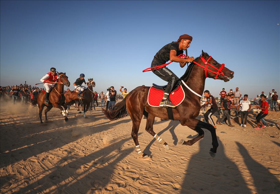 Gazze'de at yarışları