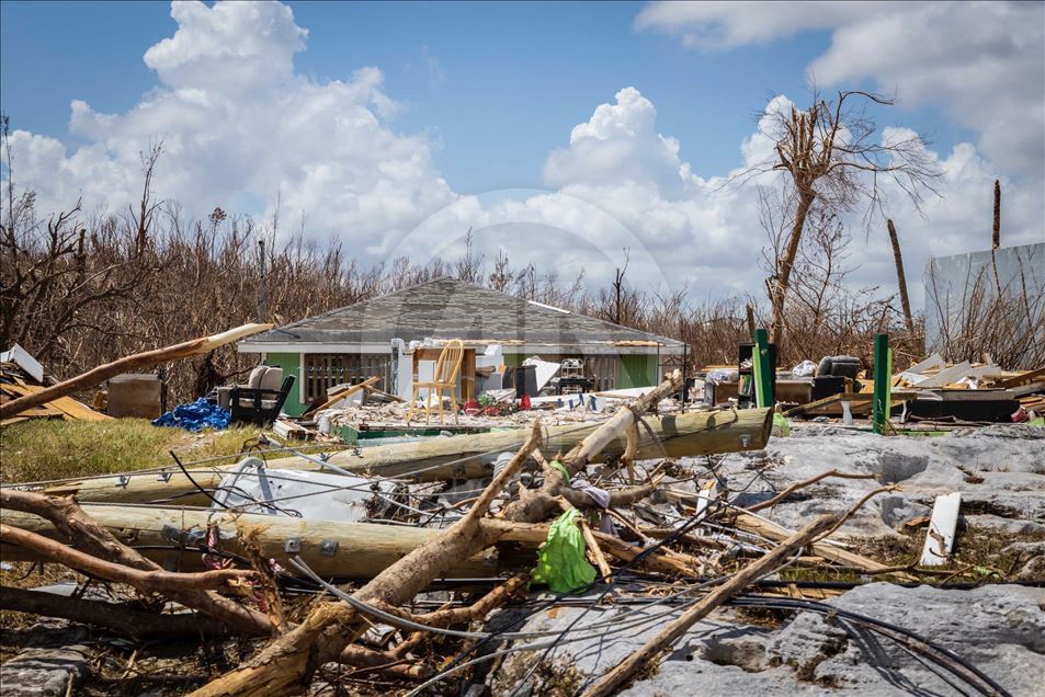 Secuelas del huracán Dorian en las Bahamas