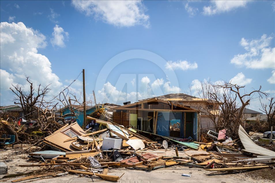Aftermath of Hurricane Dorian in Bahamas