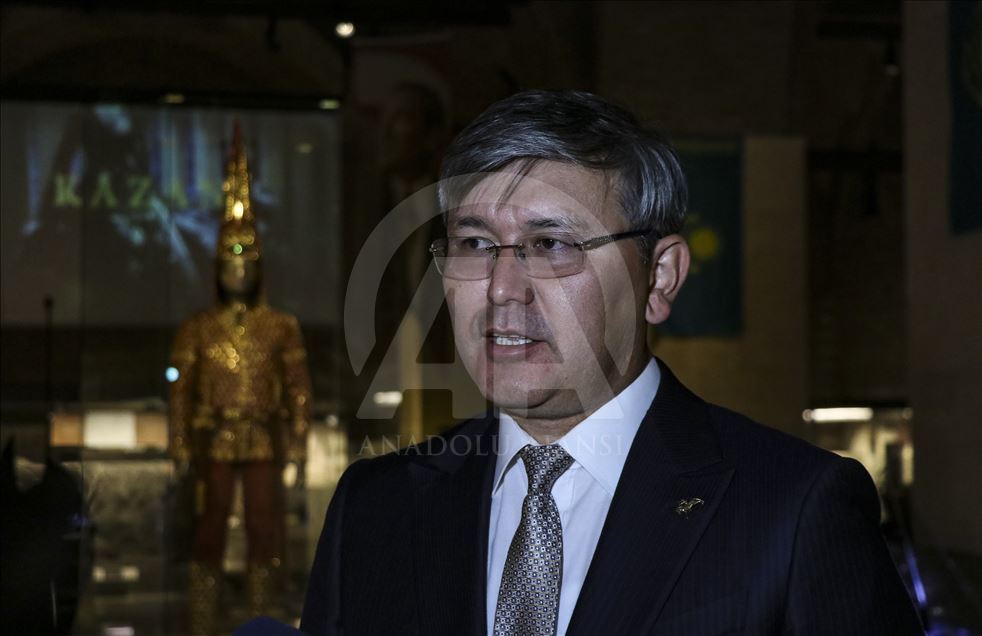 نمایش زره مرد طلایی 2500 ساله در ترکیه