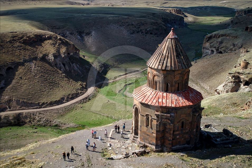 Las ruinas de la ciudad de Ani en Turquía