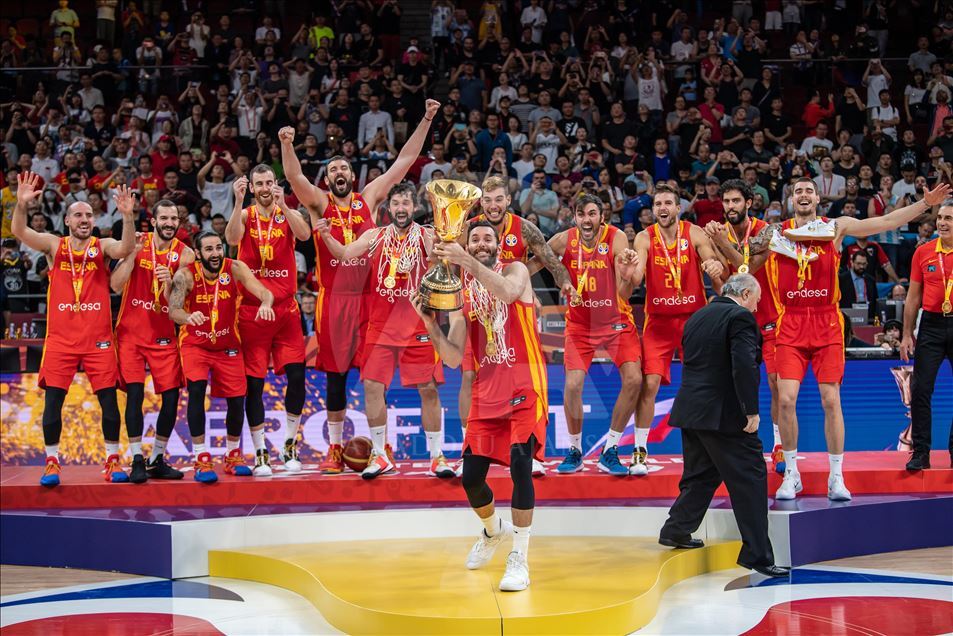 Basketbolda dünya şampiyonu İspanya