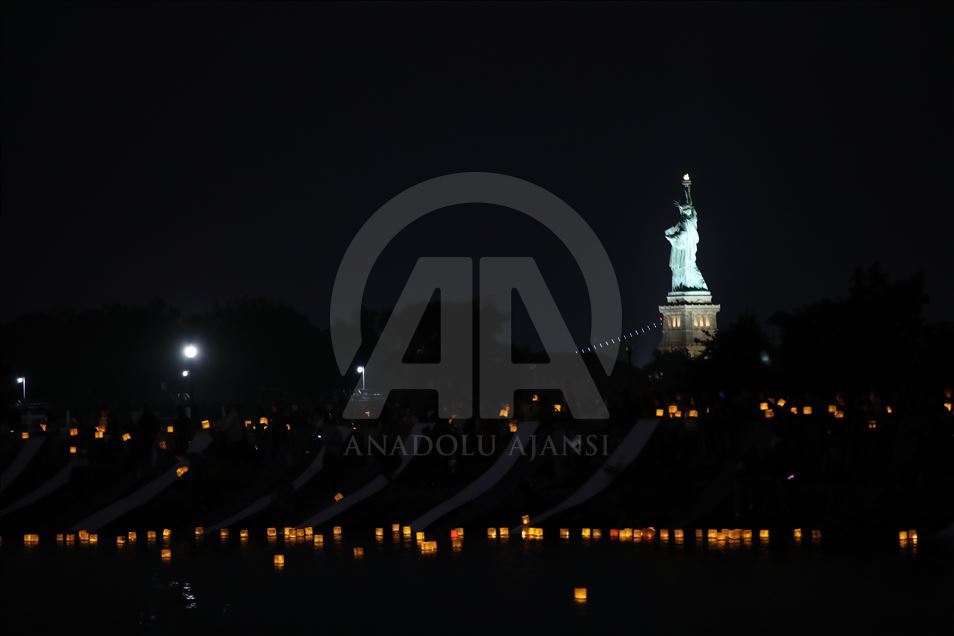 Festival de linternas de agua en Nueva Jersey