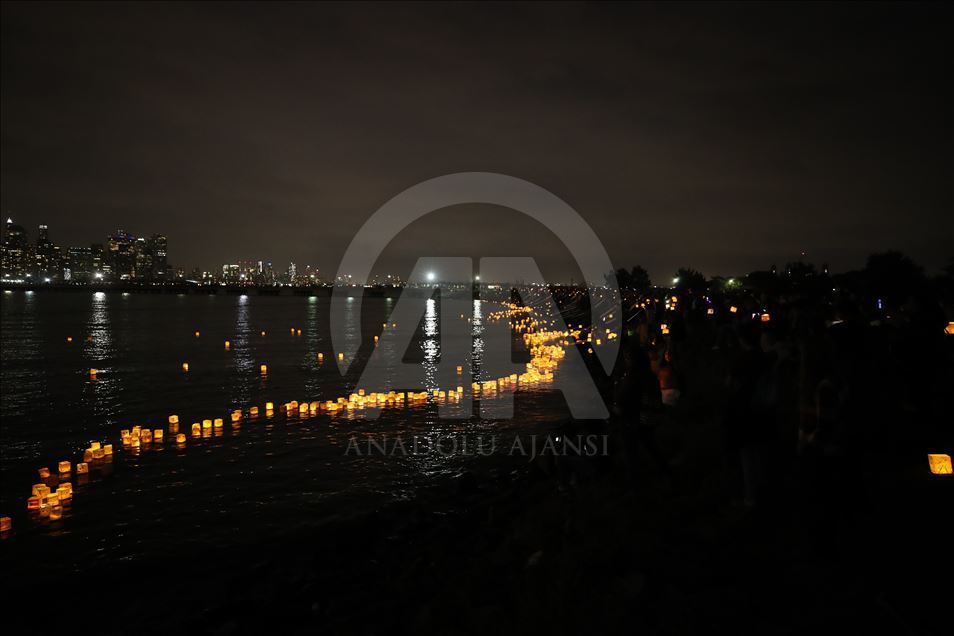 Festival de linternas de agua en Nueva Jersey