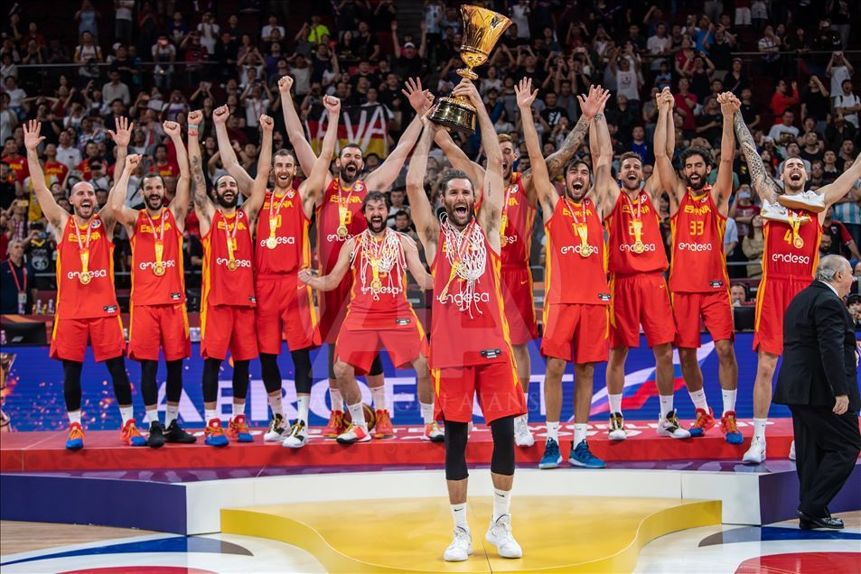 Basketbolda dünya şampiyonu İspanya