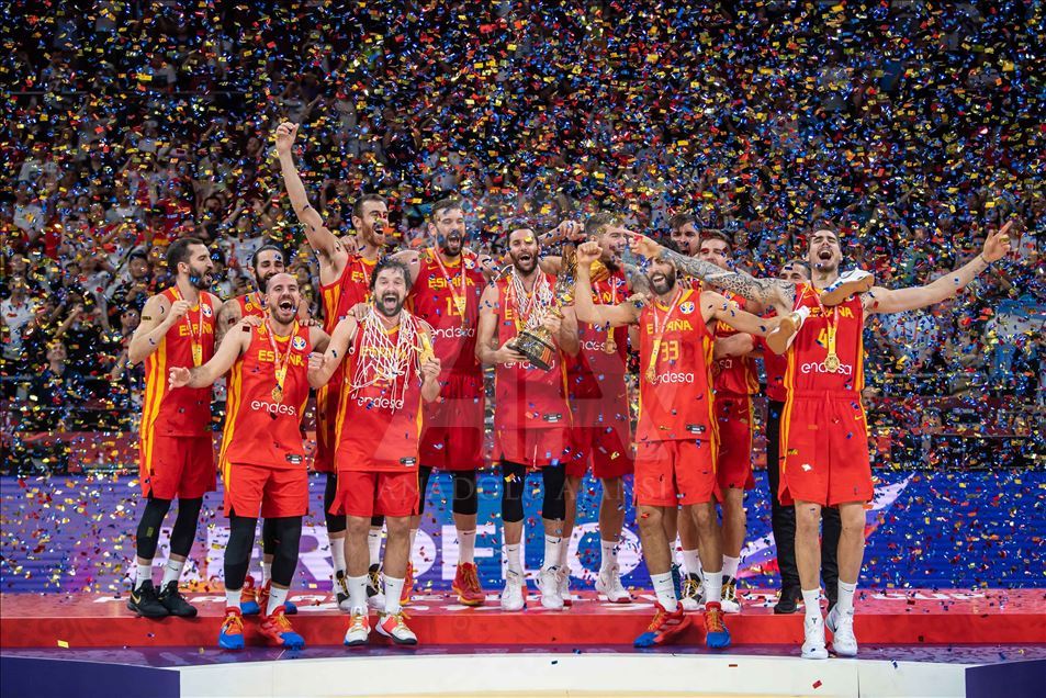 Basketbolda dünya şampiyonu İspanya