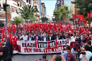 Mitîngên "Lenetkirina Terorê Daweta Biratiyê"