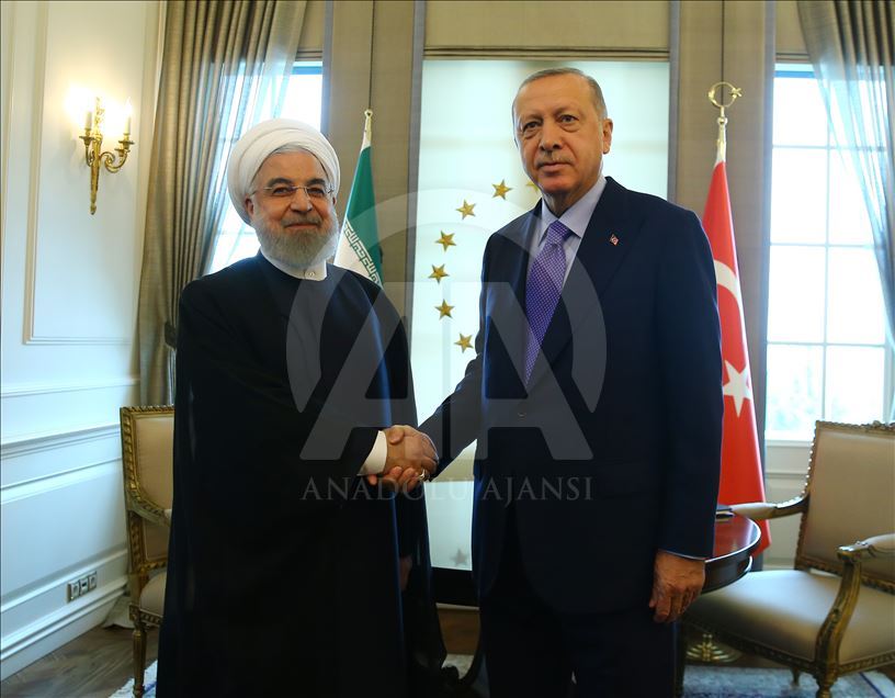 Erdoğan-Ruhani görüşmesi