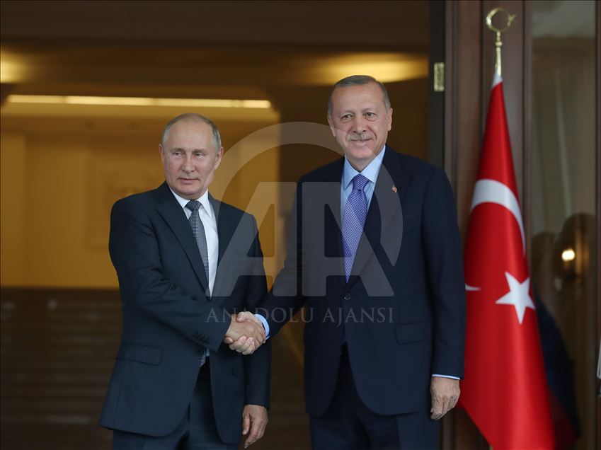 دیدار اردوغان و پوتین در آنکارا