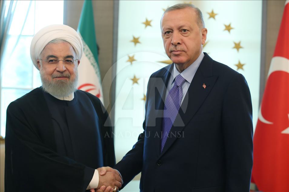 دیدار اردوغان و روحانی در آنکارا آغاز شد