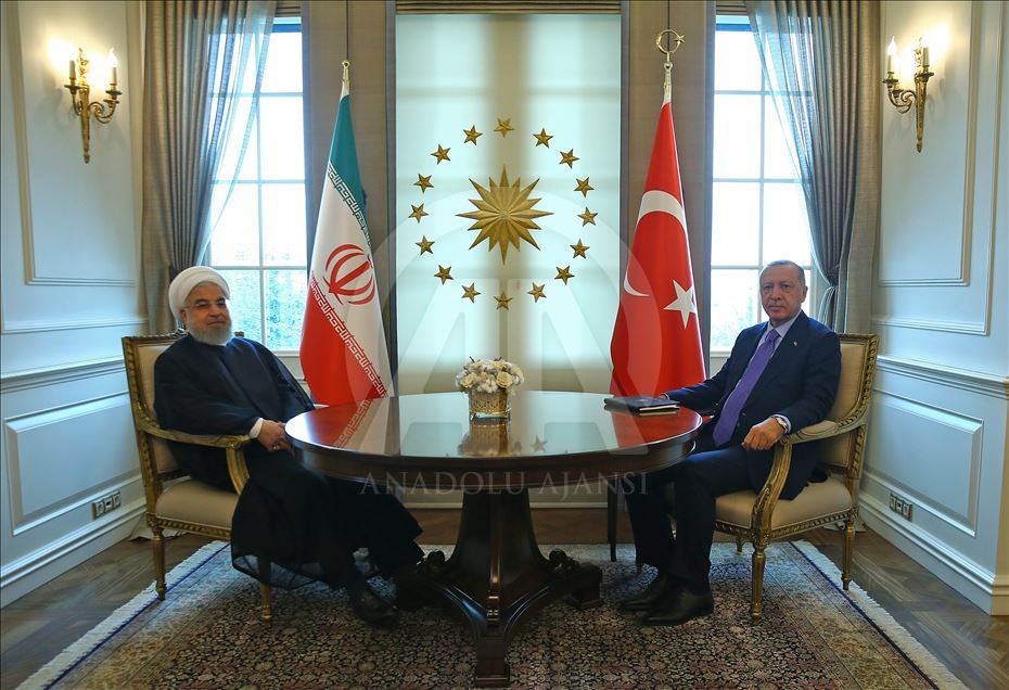Erdoğan-Ruhani görüşmesi