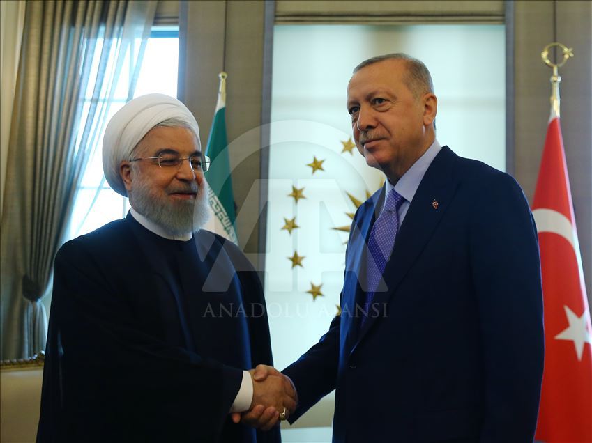 Erdoğan-Ruhani görüşmesi
