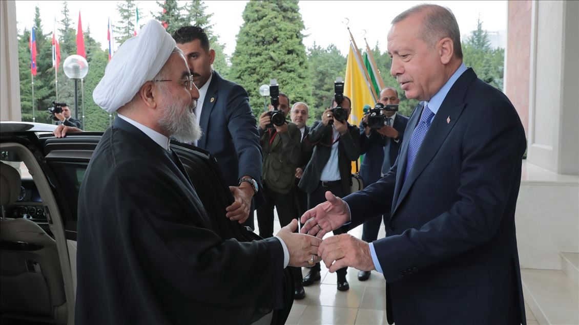 دیدار اردوغان و روحانی در آنکارا آغاز شد