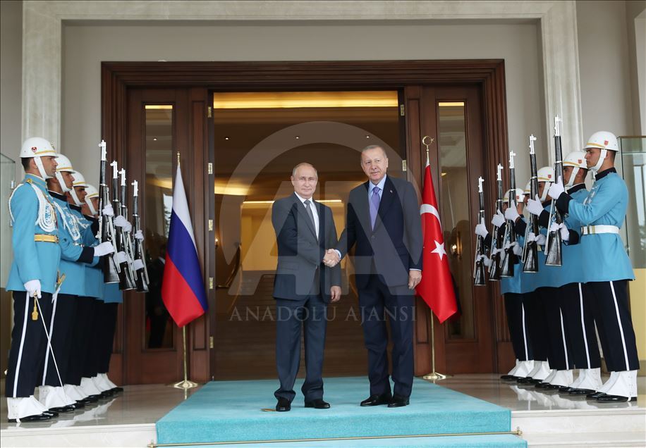 Erdoğan-Putin görüşmesi