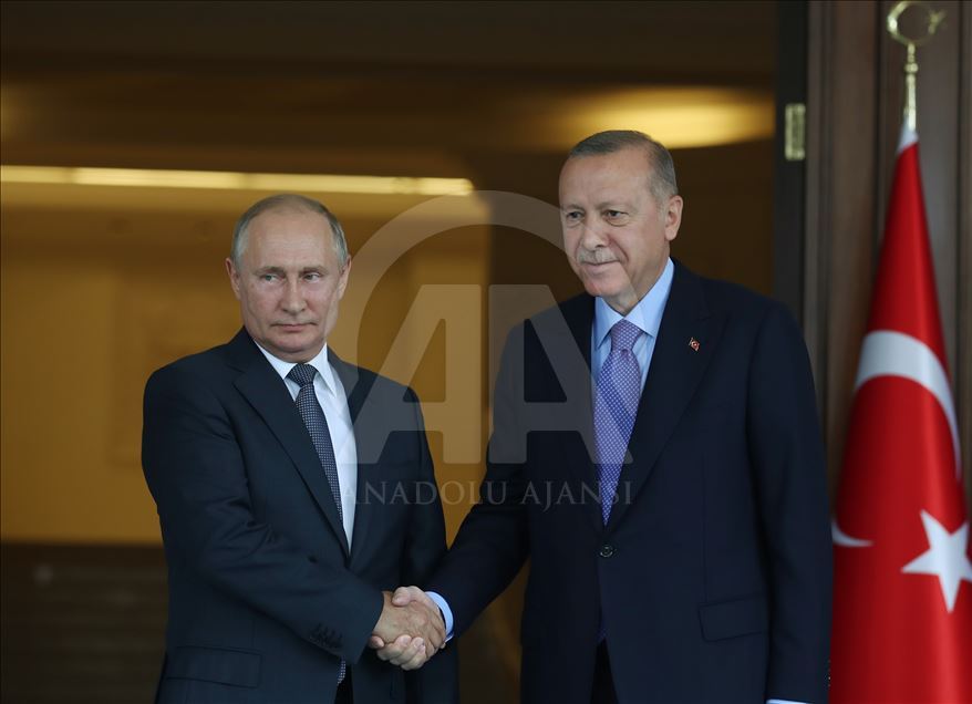 دیدار اردوغان و پوتین در آنکارا