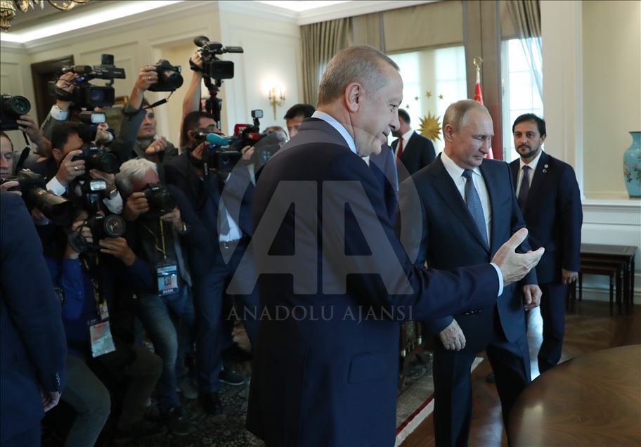 Erdoğan-Putin görüşmesi