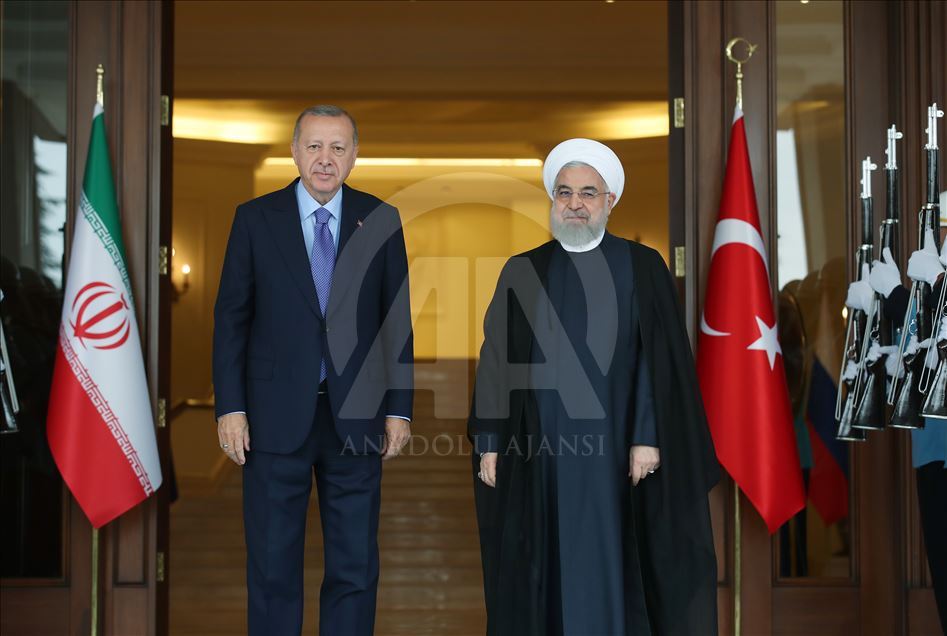 دیدار اردوغان و روحانی در آنکارا آغاز شد