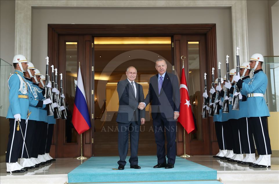 Erdoğan-Putin görüşmesi