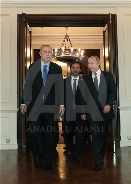 دیدار اردوغان و پوتین در آنکارا