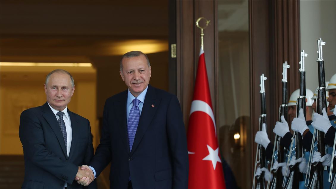 دیدار اردوغان و پوتین در آنکارا