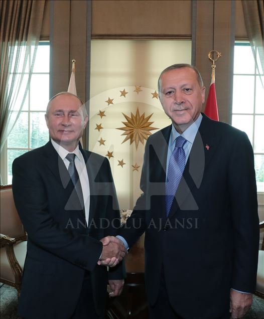 Erdoğan-Putin görüşmesi