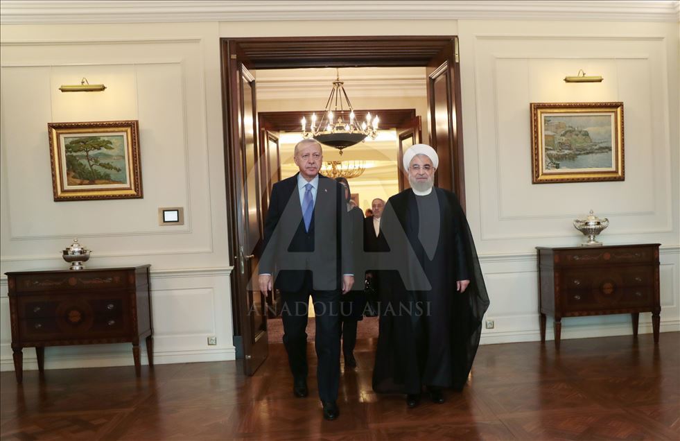 Türkiye Cumhurbaşkanı Erdoğan - İran Cumhurbaşkanı Ruhani 