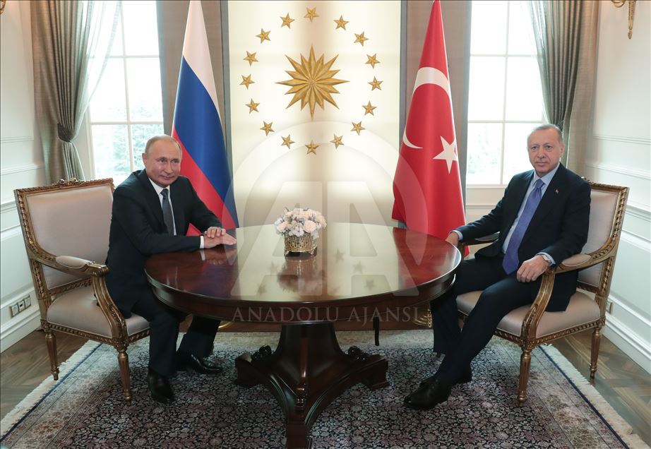 Erdoğan-Putin görüşmesi