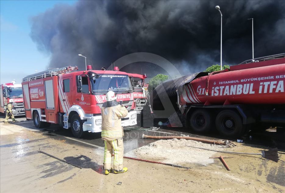 Tuzla'daki yangın