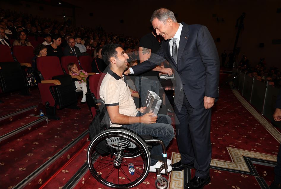 Milli Savunma Bakanlığında Gaziler Günü töreni