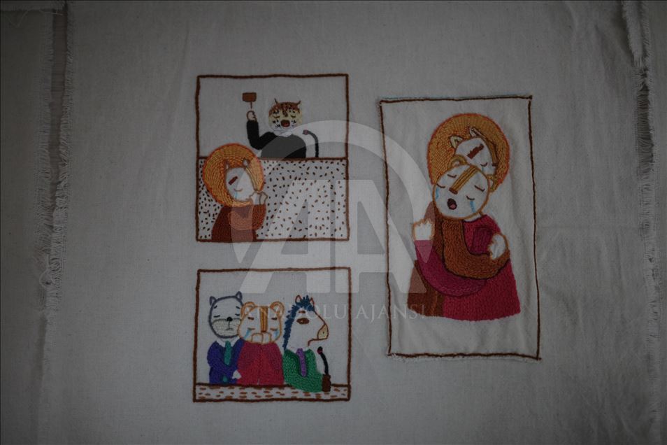 Inmates Embroidering their Stories in Colombia
