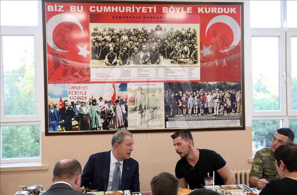 Milli Savunma Bakanlığında Gaziler Günü töreni