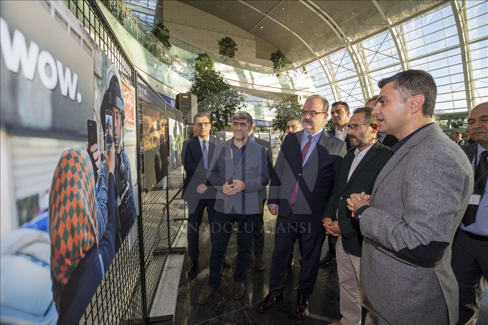 افتتاح نمایشگاه عکس‌های منتخب «جوایز عکس استانبول 2019» در آنکارا