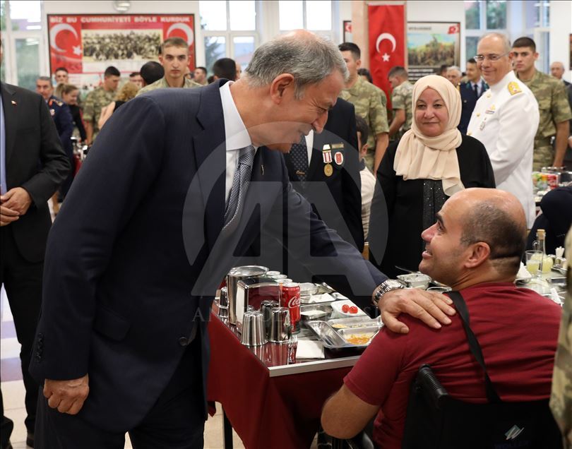 Milli Savunma Bakanlığında Gaziler Günü töreni