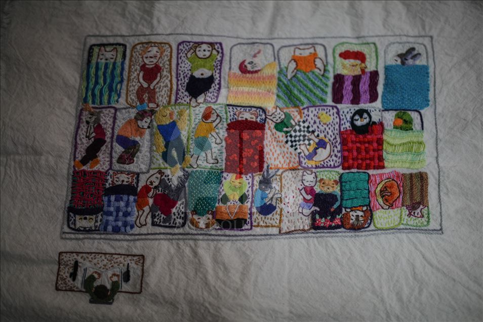 Inmates Embroidering their Stories in Colombia