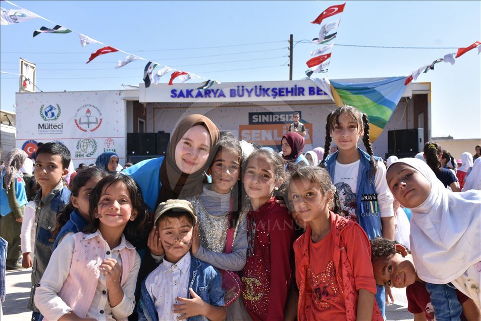Turkish NGO continues festival for Syrian children