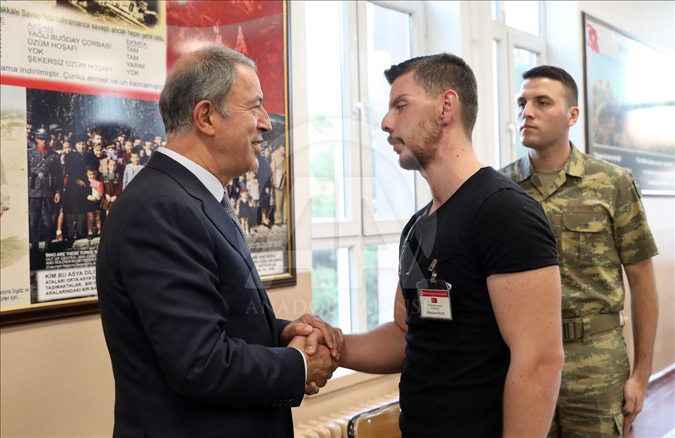 Milli Savunma Bakanlığında Gaziler Günü töreni