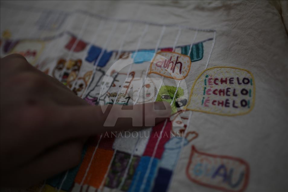 Inmates Embroidering their Stories in Colombia