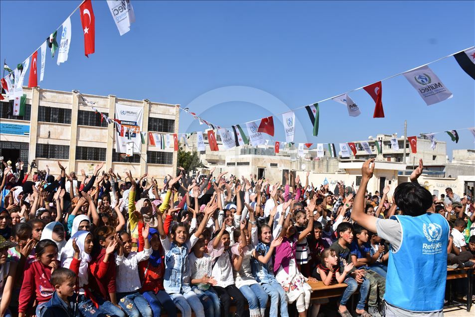 Turkish NGO continues festival for Syrian children