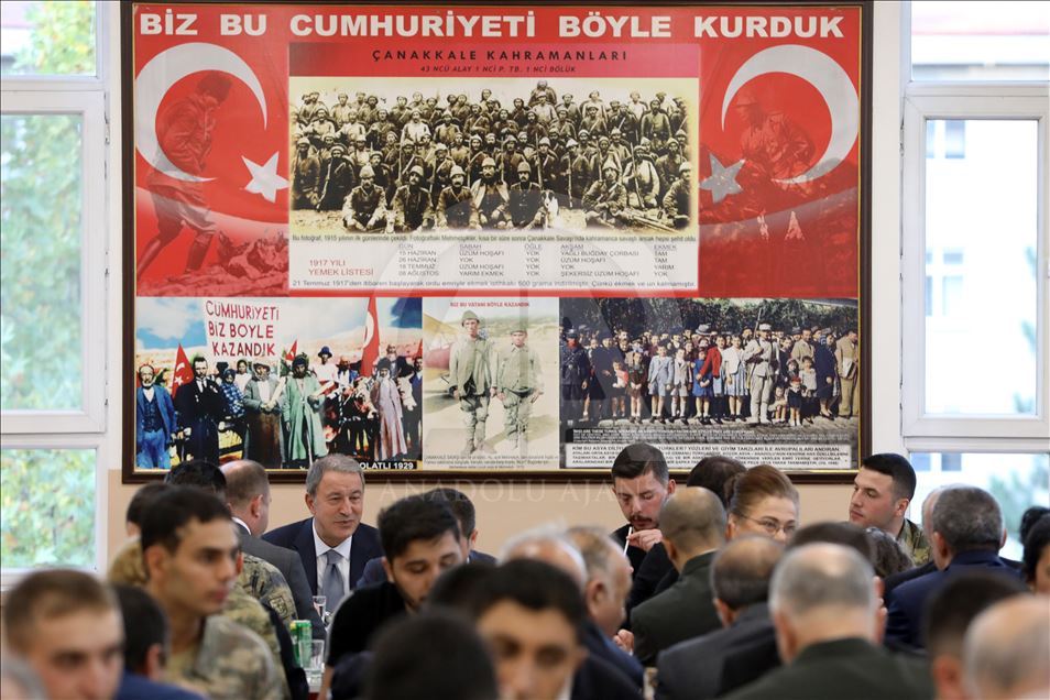 Milli Savunma Bakanlığında Gaziler Günü töreni