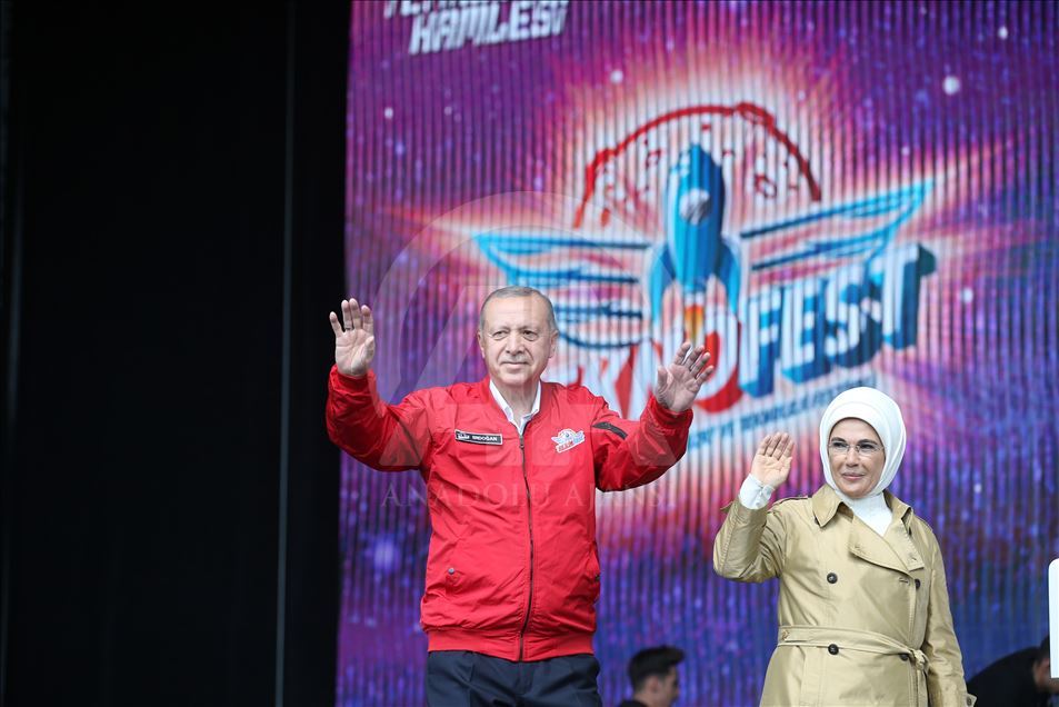 Cumhurbaşkanı Erdoğan TEKNOFEST İstanbul'da