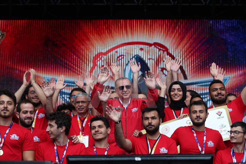 Cumhurbaşkanı Erdoğan TEKNOFEST İstanbul'da