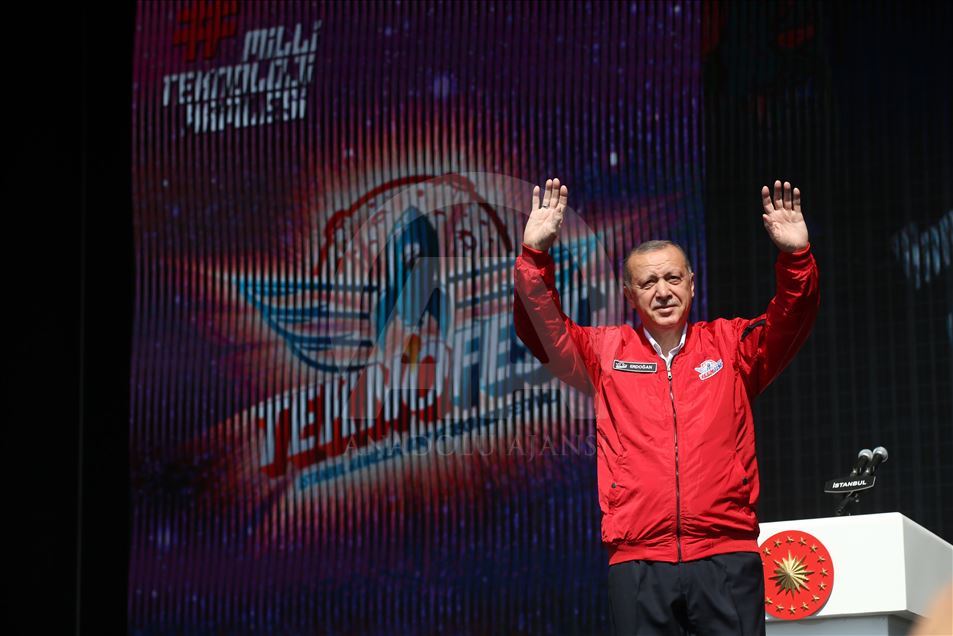 Cumhurbaşkanı Erdoğan TEKNOFEST İstanbul'da