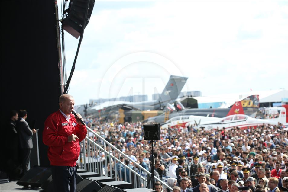 Cumhurbaşkanı Erdoğan TEKNOFEST İstanbul'da