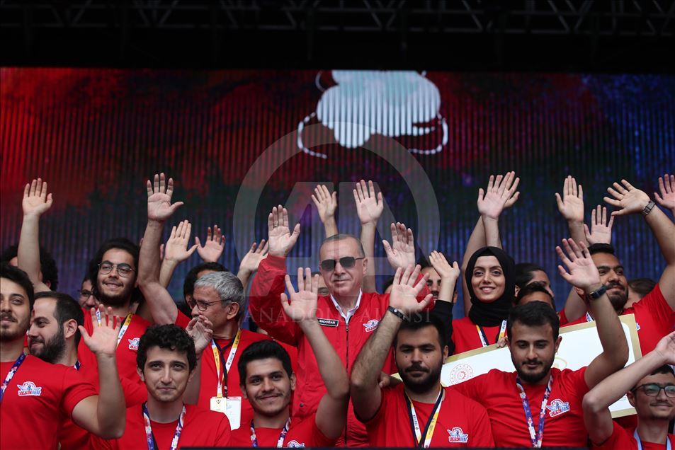 Cumhurbaşkanı Erdoğan TEKNOFEST İstanbul'da