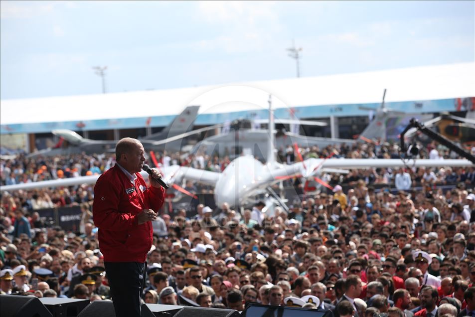 Cumhurbaşkanı Erdoğan TEKNOFEST İstanbul'da