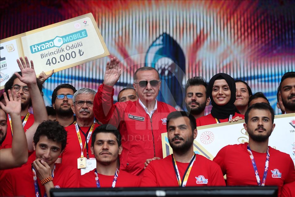 Cumhurbaşkanı Erdoğan TEKNOFEST İstanbul'da