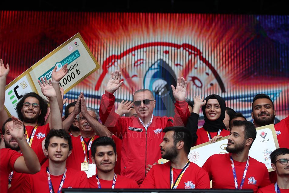 Cumhurbaşkanı Erdoğan TEKNOFEST İstanbul'da