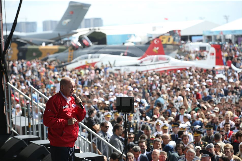 Cumhurbaşkanı Erdoğan TEKNOFEST İstanbul'da