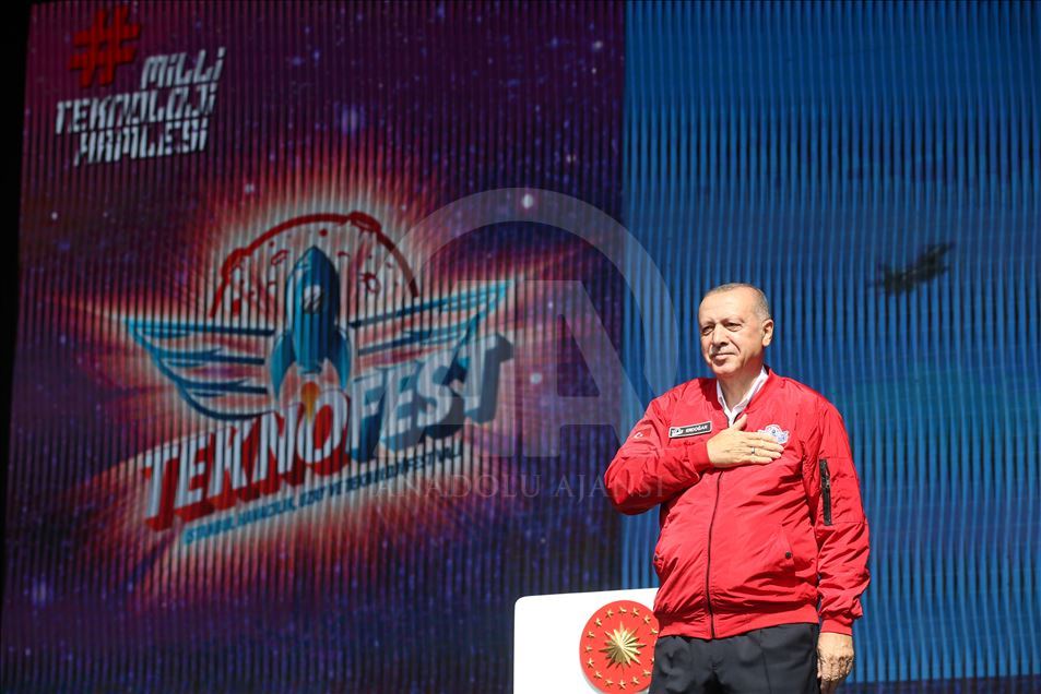 Cumhurbaşkanı Erdoğan TEKNOFEST İstanbul'da