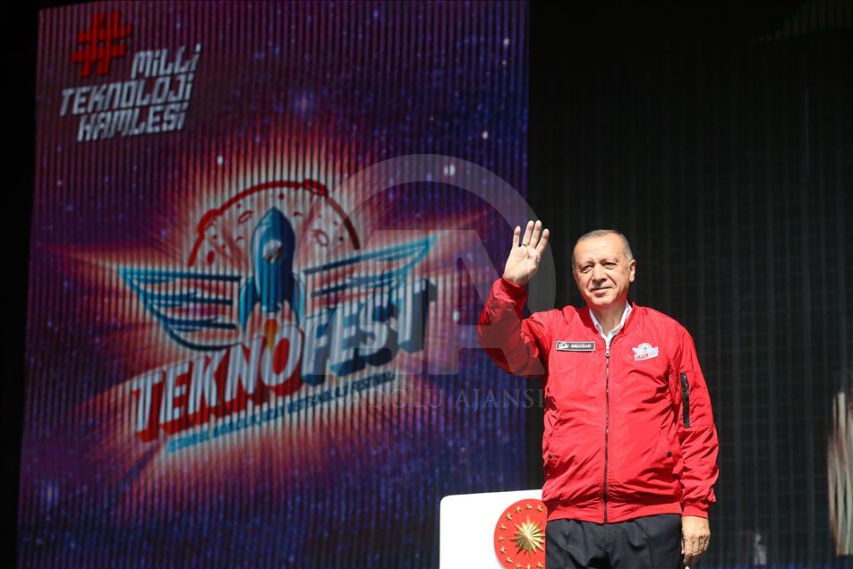 Cumhurbaşkanı Erdoğan TEKNOFEST İstanbul'da